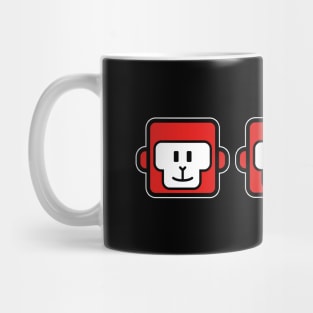 THREE MONKEYS : FACIAL EXPRESSION Mug